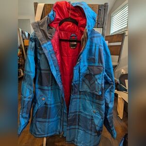 Men's north face snow jacket